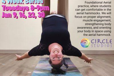 January Aerial Yoga 4 Week Series!