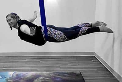 April Aerial Yoga at Circle Studios Hamilton