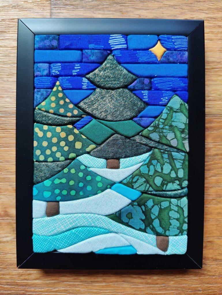 Winter pines by Michelle Prosek